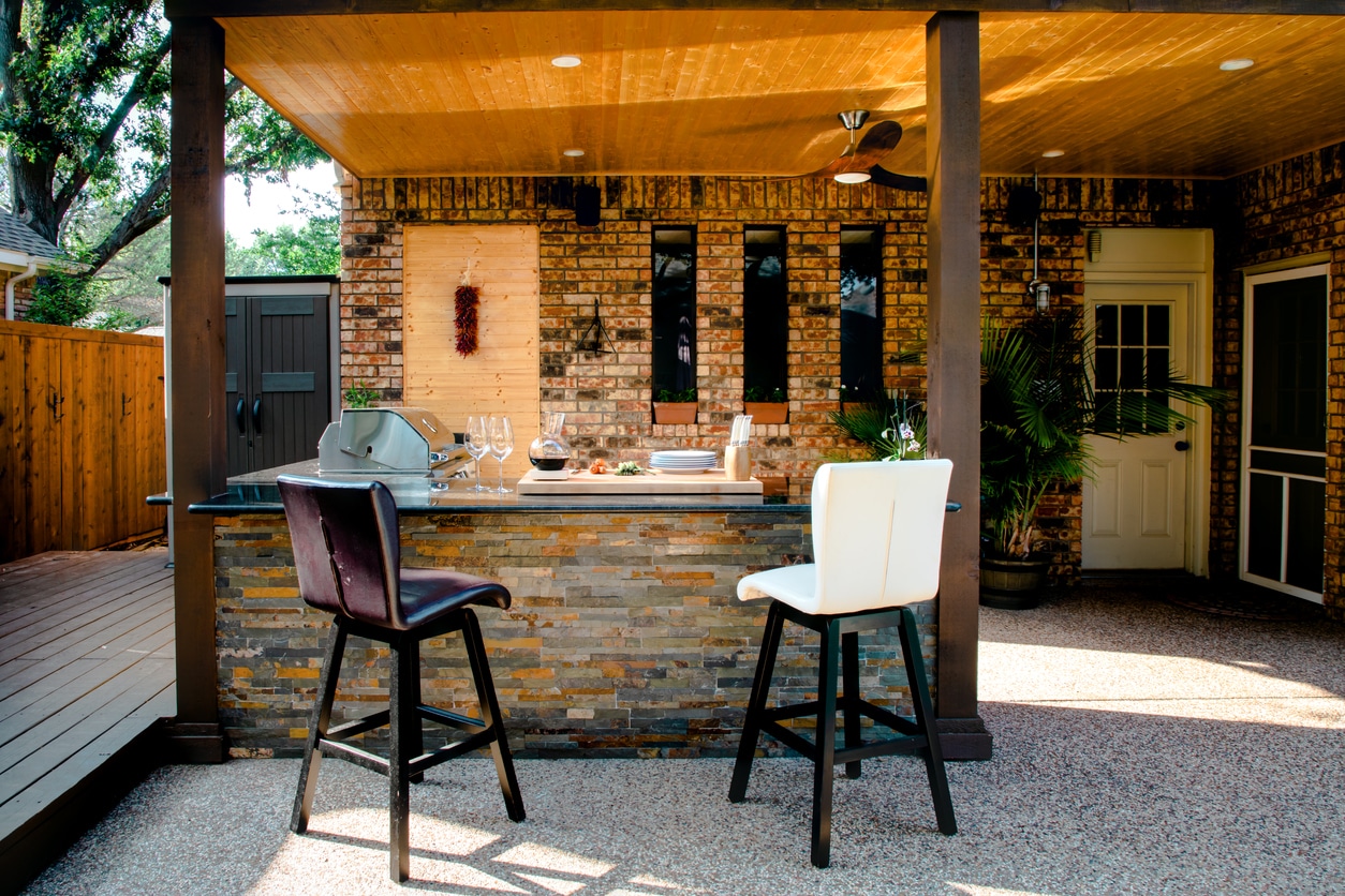 Benefits of outdoor kitchens exterior renovations